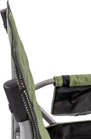 Leziter Comfort Plus karfás horgász szék pohártartóval zöld