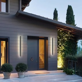 Brilagi - LED kültéri fali lámpatest LINEAR LED/22W/230V 3000K IP65 antracit