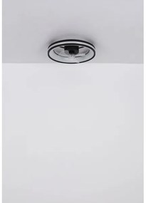 Globo 03651 - LED Mennyezeti lámpa ventilátorral GATIAN LED/30W/230V fekete + távirányító