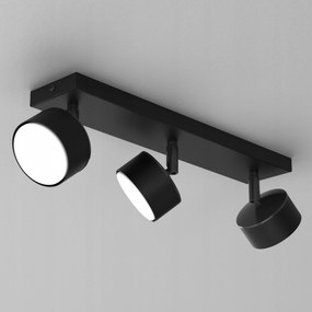 Mennyezeti Lámpa Axis 3 Fekete Spot Díszléc Állítható GX53 Modern Led