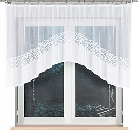 Daniela Jacquard kész függöny 300x110cm, fehér szín