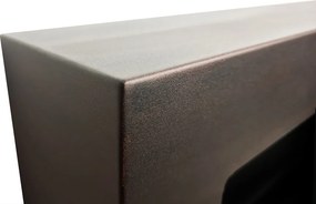 Easy XL Close Patina Barna biokandalló (40 x 140 x 12 cm)