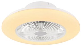 Globo 03628 - LED Dimmelhető mennyezeti lámpa ventilátorral LED/30W/230V + távirányító