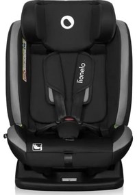 Lionelo - Autósülés AART i-Méret 40-150 cm fekete/szürke