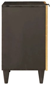 Fürdőszoba Székény polcokkal Fekete és Arany 38 x 33 x 58 cm