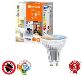 LED állítható fényerejű antibakteriális PAR16 GU10/4,9W/230V Wi-Fi - Ledvance
