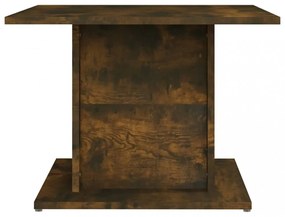 füstös tölgy színű szerelt fa dohányzóasztal 55,5x55,5x40 cm