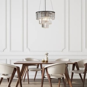 Rabalux 72265 - Csillár zsinóron ELOISA 3xE27/25W/230V