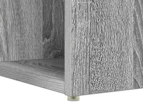 Íróasztal Szürke Sonoma MDF, laminált Közepes Szürke íróasztal