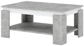 LUNO dohányzóasztal szürke beton/antracit