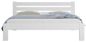 Fenyő ágy 140x200 Ajza fehér
