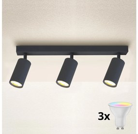 Brilagi - LED dimmelhető spotlámpa SELE 3xGU10/6,5W/230V antracit