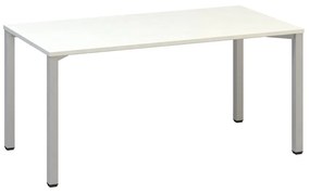 Tárgyalóasztal ProOffice 160 x 80 cm, fehér