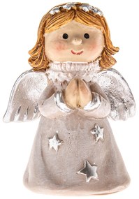 Imádkozó angyal, 5 cm, polirezín