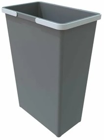 Elletipi Műanyag kosár fogantyúkkal 35 L, szürke