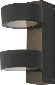 DAR LIGHTING BOH0939 BOHDAN Modern Kültéri Fali Lámpa Szürke LED IP65
