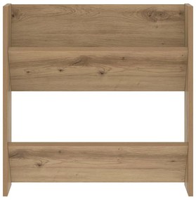 Fali cipőtartó 2 pcs Artisan tölgy 60 x 18 x 60 cm Faanyag