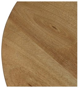 Mangófa kerek tárolóasztal ø 40 cm Mao – Ixia