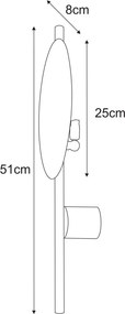 KAJA K-5803 TALAR Bézs Színű Fali Lámpa 1xG9 10W IP20