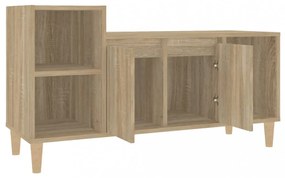 sonoma tölgyszínű szerelt fa TV-szekrény 100x35x55 cm