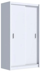 SAPHIRA tolóajtós gardrób 150x215 cm, fehér