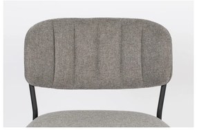 Szürke bárszék szett 2 db-os 89 cm Jolien – White Label