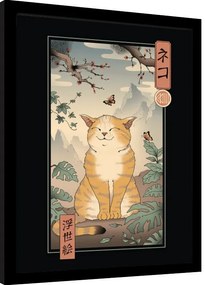 Keretezett poszter Vincent Trinidad - Edo Cat