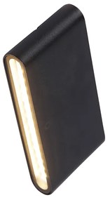 Modern kültéri fali lámpa fekete 17,5 cm LED-del IP65 - Batt