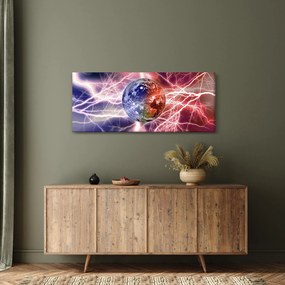 Kép - Földgolyó az áram alatt (120x50 cm)