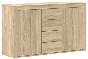 Tálaló Sonoma tölgy Szerelt fa 120 x 36 x 69 cm Tárolás