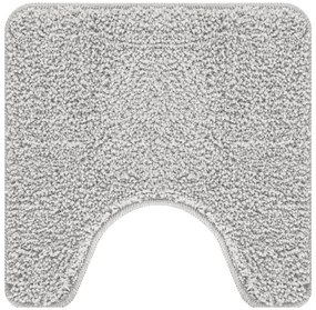 Csúszásmentes fürdőszőnyeg készlet 3 pcs Szürke 50 x 50 cm PP