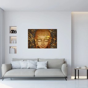 Kép - arany Buddha (90x60 cm)