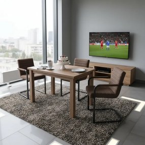 NOAH étkezőasztal, tölgyfa