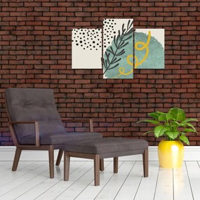 Kép - Absztrakt lapok N⁰1 (90x60 cm)