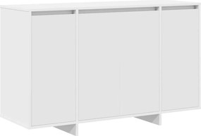 vidaXL Széf Fehér 120 x 41 x 75 cm Faanyag