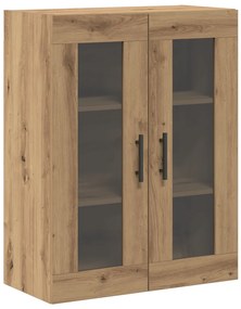 Fali Szekrények 2 db Artisan Tölgy 69.5x34x90 cm Mérnöki Fa