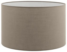 LED állólámpa TUNJA 1xE27/20W/230V átm. 38 cm fekete/taupe