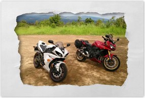 Poszterek 90x60 Yamaha R1 terepen