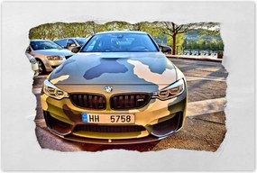 Poszterek 120x80 Tengerkék Bmw M4