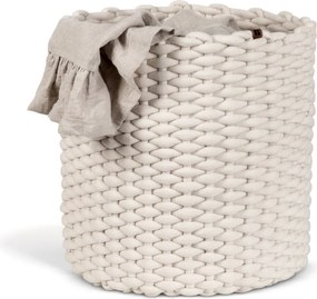 Textil tárolókosár ø 40x40 cm Peach Skin Round XL – Bigso