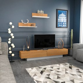 Lusi - White, Teak