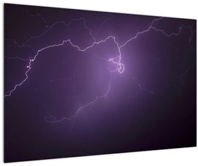 Villámzó égbolt képe (90x60 cm)