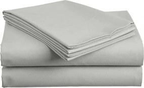 Mikroplüss lepedő BASIC világosszürke 200x220 cm