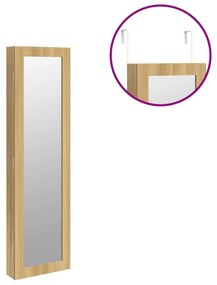 falra szerelhető tükrös ékszerszekrény 30x8,5x106 cm