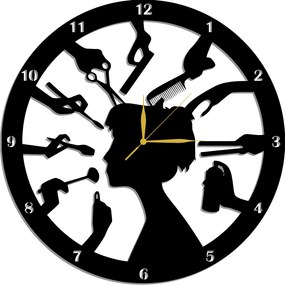 Áttört Fodrász Falióra 70CM XXL! 17 Szín