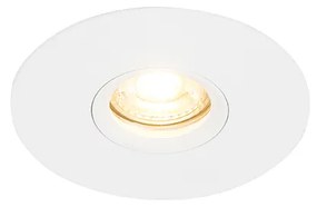 Modern beépített spotlámpa fehér 12 cm - Buco