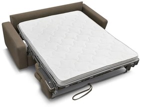 Barna kinyitható kanapé 215 cm Monaco – Bobochic Paris