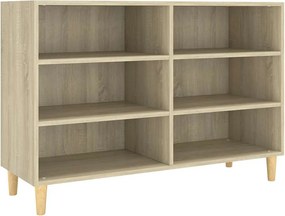 vidaXL sonoma tölgy színű szerelt fa tálalószekrény 103,5 x 35 x 70 cm