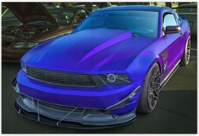 Poszterek 200x135 Kék-lila autó