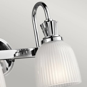 Kichler klasszikus fali lámpa cora króm elskl-cora2-bath IP44